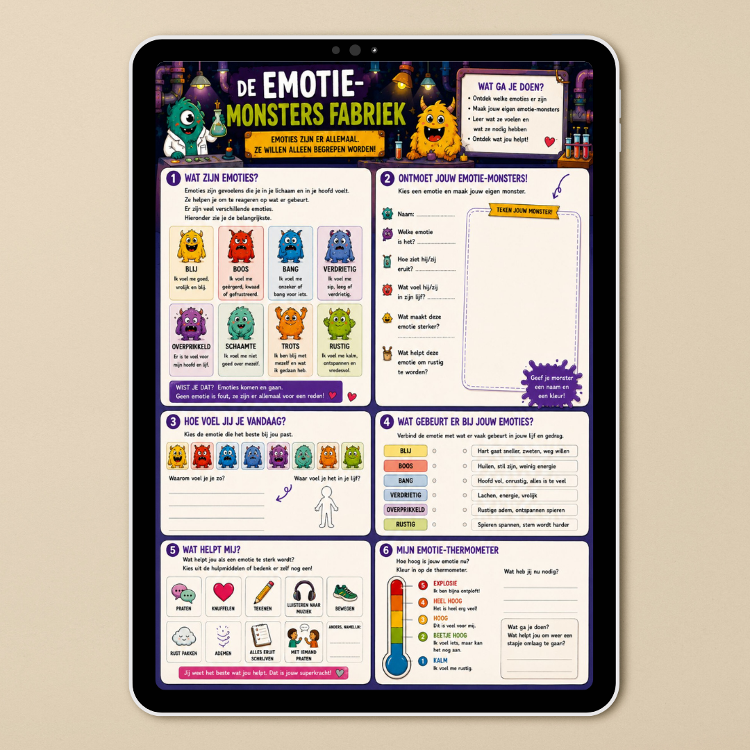 Mijn digitale toolbox | Omgaan met emoties, overprikkeling en sociale situaties