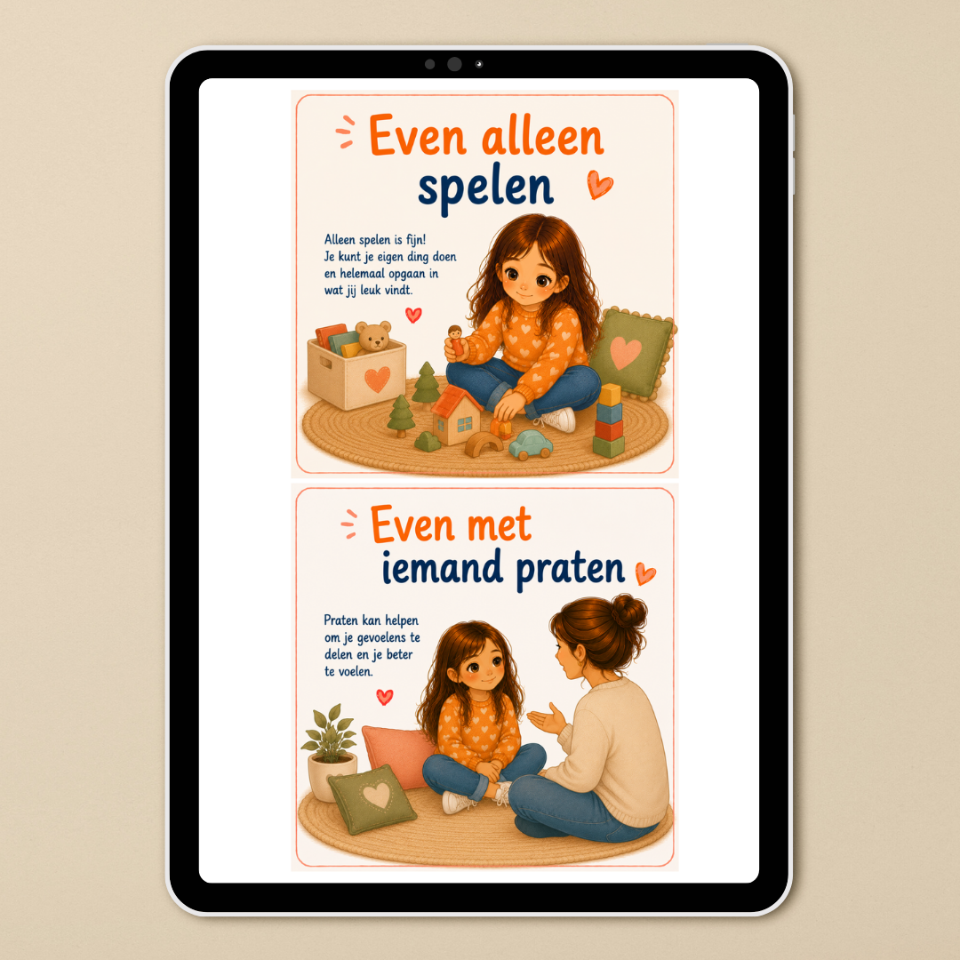 Digitale ontprikkelkaartjes Indy | Mijn lichaam voelt alles een beetje meer