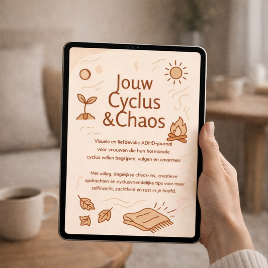 Menstruatie dagboek | Mijn Chaos Brein