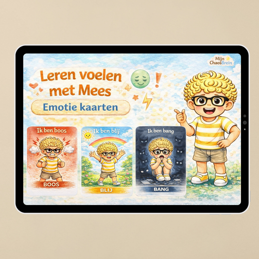 Emotie kaarten Mees | De wereld voelt anders voor mij