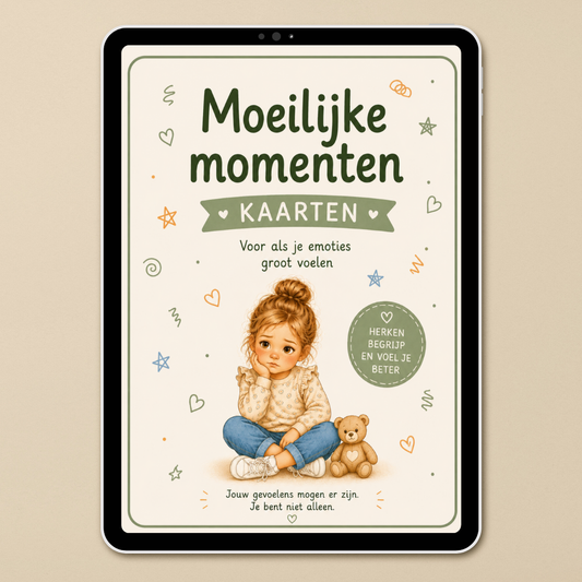 Digitale moeilijke momenten kaarten | Een huis vol gevoel