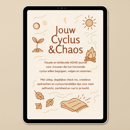 Menstruatie dagboek | Mijn Chaos Brein