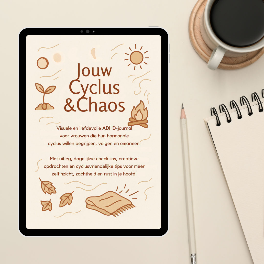 Menstruatie dagboek | Mijn Chaos Brein
