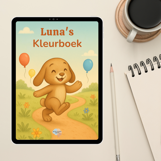 Luna’s Kleurboek | Mijn Chaos Brein