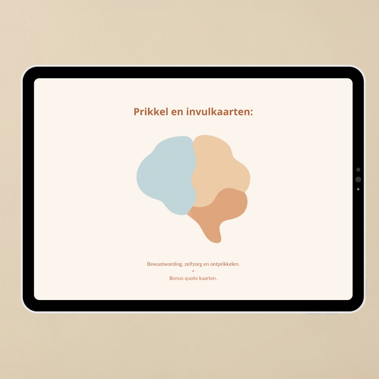 ADHD Prikkelkaarten | Mijn Chaos Brein