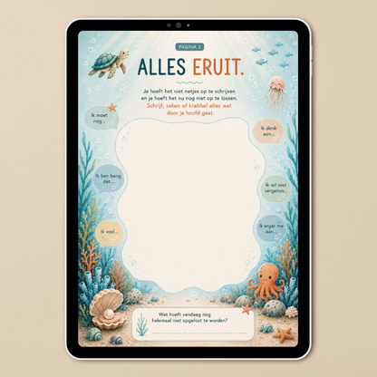 Mijn hoofd zit vol | Digitaal werkboek