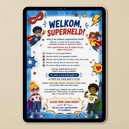 Mijn superkrachten | Digitaal werkboek