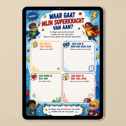 Mijn superkrachten | Digitaal werkboek