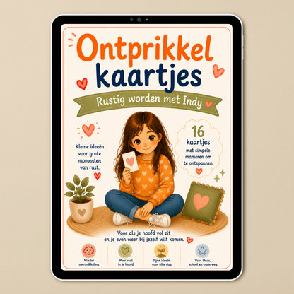 Digitale ontprikkelkaartjes Indy | Mijn lichaam voelt alles een beetje meer