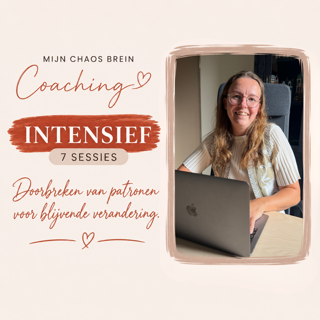 Mijn Chaos Brein Coaching | Intensief - 7 sessies