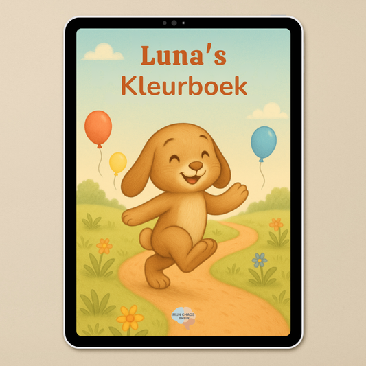 Luna’s Kleurboek | Mijn Chaos Brein